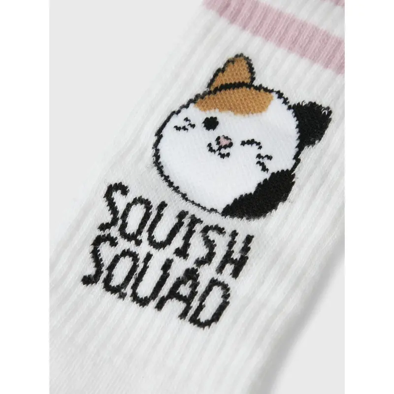 Name It Bright White Momsa Squishmallows Tennis Strømper 2