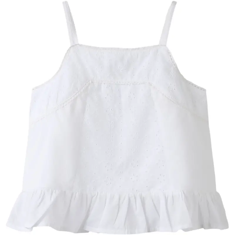 Name It Bright White Nkfhermala Strop Top 1