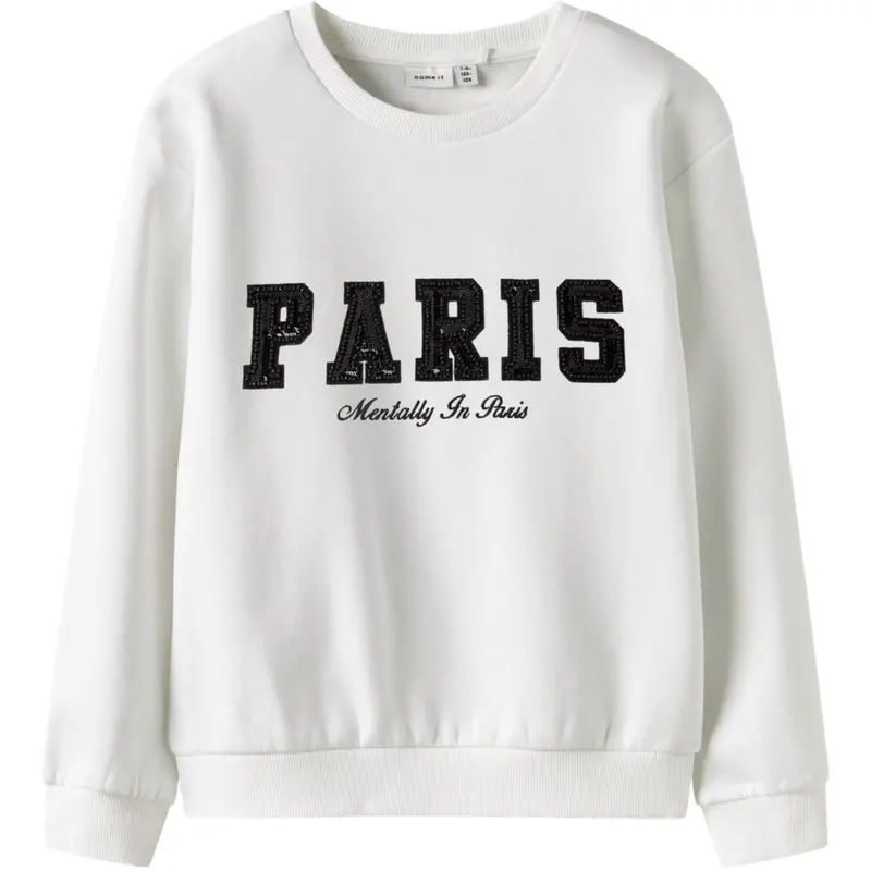 Name It Bright White Nkfretta Ls Nreg Sweat Box Bru 1