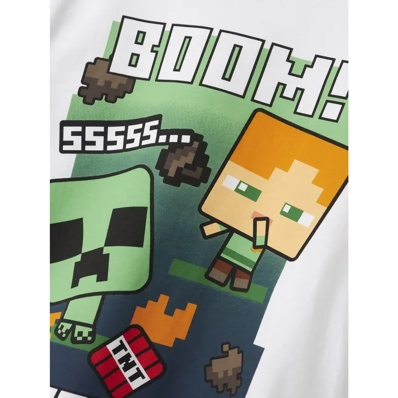 Name It Bright White Nkmac Minecraft Ls Nreg Top Box Noos Bfu 2