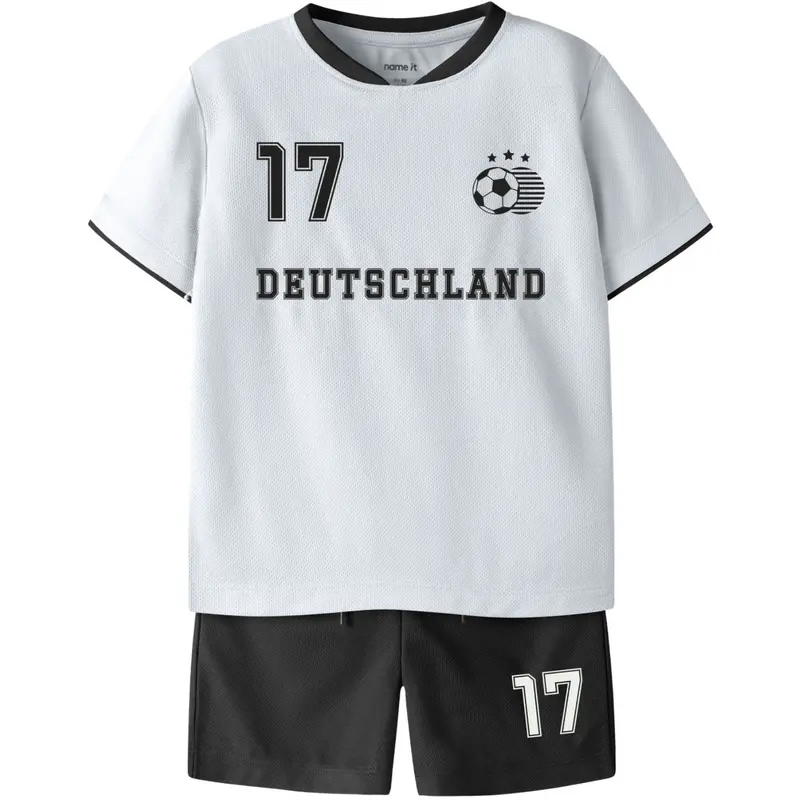 Name It Bright White Nmnhiteam Shorts Sæt 1