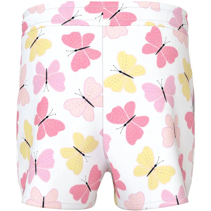 Name It Bright White Pink Butterfly Nmfvigga Shorts F1 Noos 2