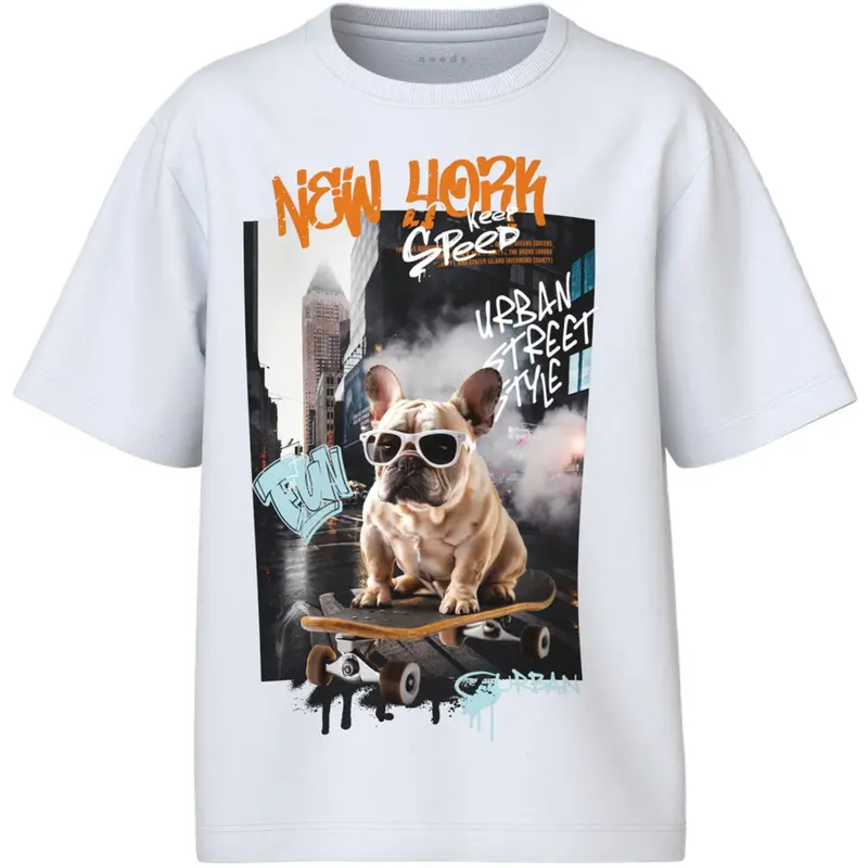 Name It Bright White Street Style Nkmvoto Ss Nreg Top 1