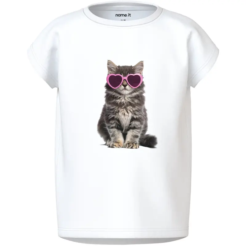 Name It Bright White Sunglasses Cat Nmfvotia Capsl Top 1