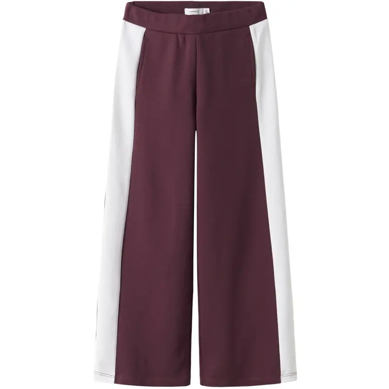 Name It Burgundy Nkfrivea Wide Bukser 1