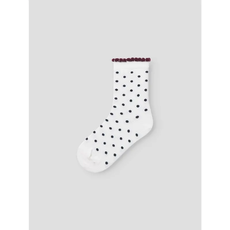 Name It Burgundy Nmfriva 3P Strømper 3