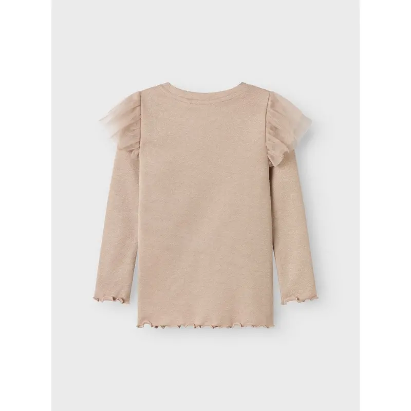 Name It Burnished Lilac Lurex Nmflulla Ls Top 3