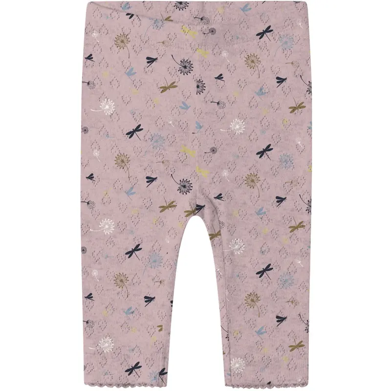 Name It Burnished Lilac Nbfkoral Leggings 1