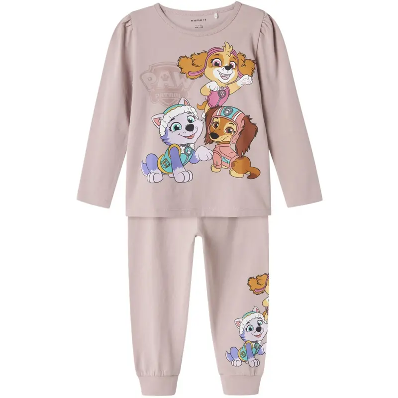 Name It Burnished Lilac Nmfadas Pawpatrol Ls Natsæt Noos Cplg 1