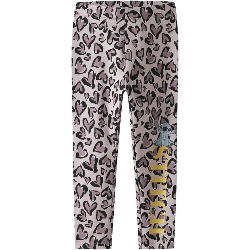 Name It Burnished Lilac Nmfjannina Stitch Leggings Wdi 1