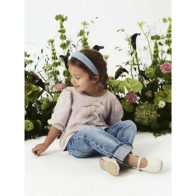 Name It Burnished Lilac Nmfkesia 3/4 Sleeve Top 2