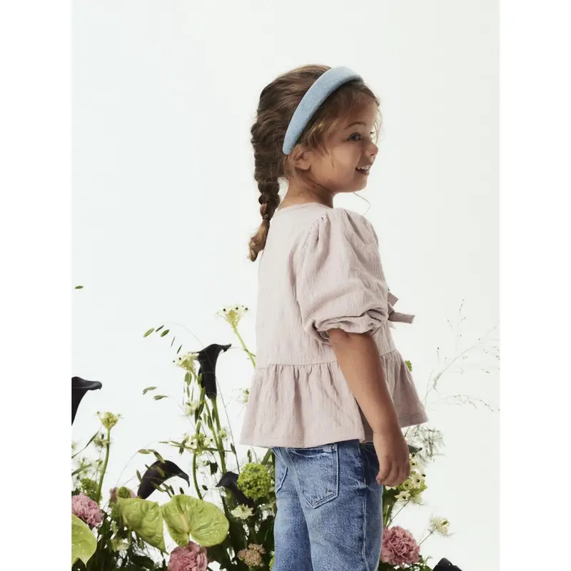 Name It Burnished Lilac Nmfkesia 3/4 Sleeve Top 3