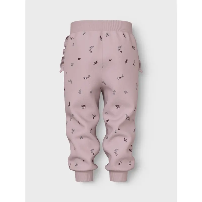 Name It Burnished Lilac Nmflower Sweat Bukser Bru 2