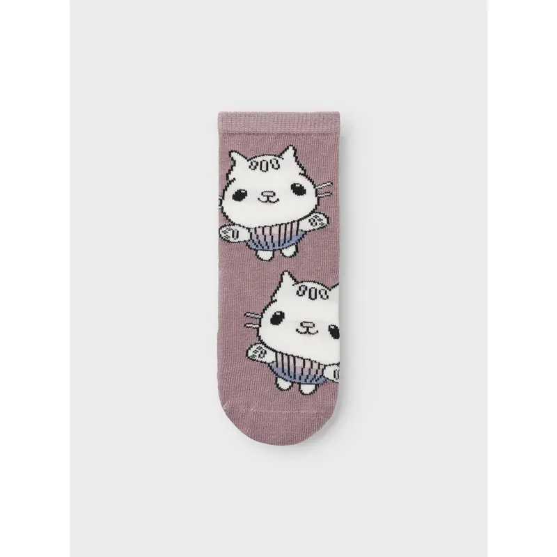Name It Burnished Lilac Nmfsesara Gabby 3-Pak Strømper Sky 3