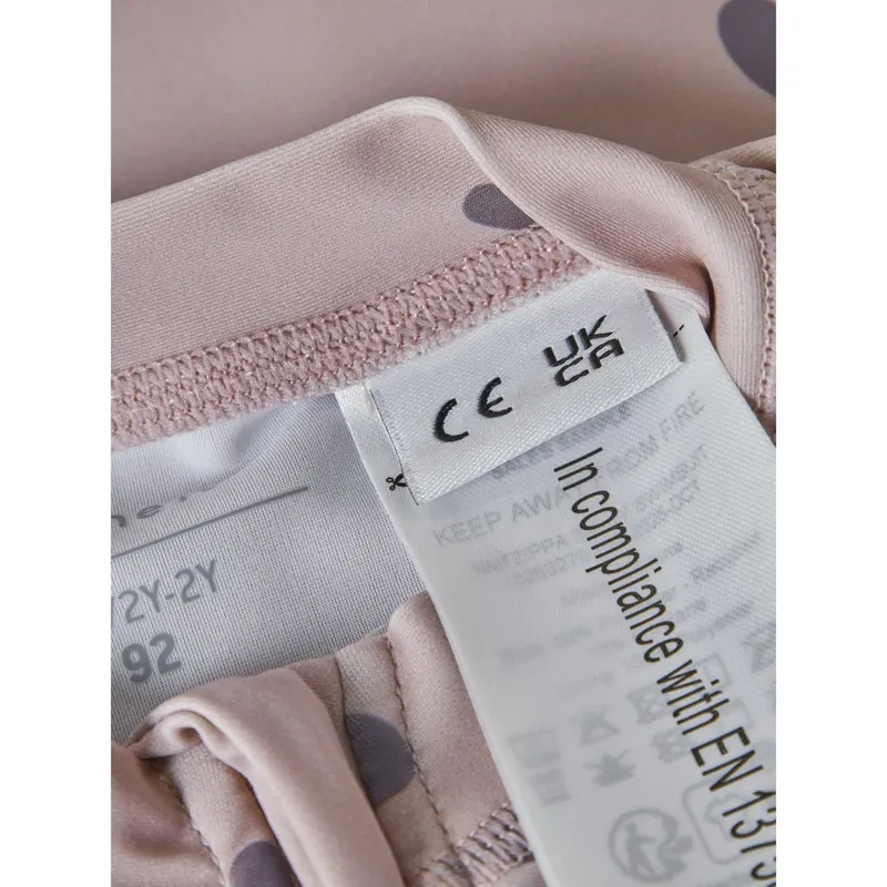Name It Burnished Lilac Nmfzippa 3/4 Uv Badeheldragt 4