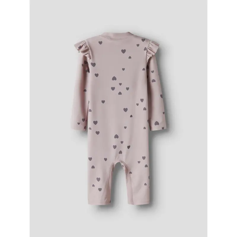 Name It Burnished Lilac Nmfzippa 3/4 Uv Badeheldragt 5