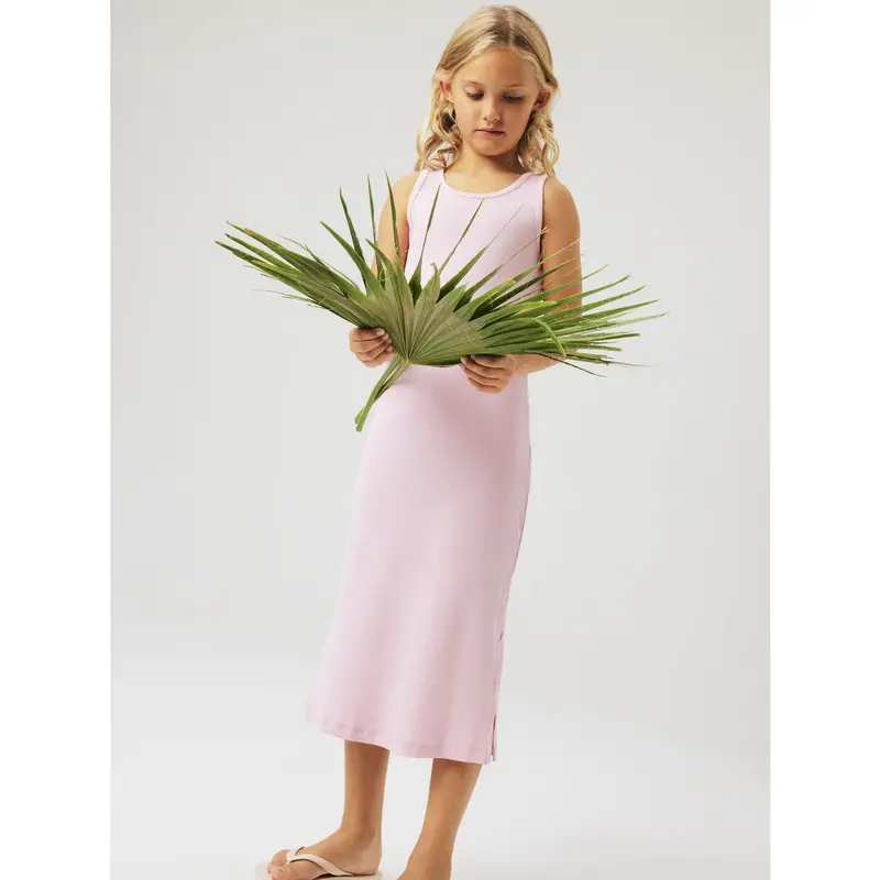 Name It Cameo Pink Jalgos Maxi Tank Kjole 2