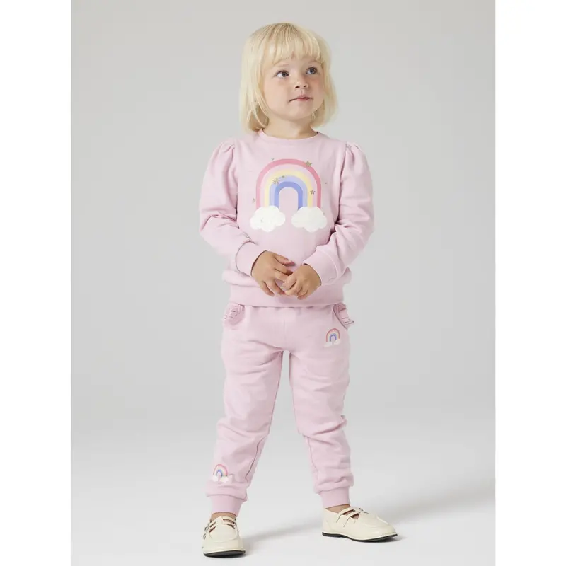 Name It Cameo Pink Nmflina Ls Swe Bru 2