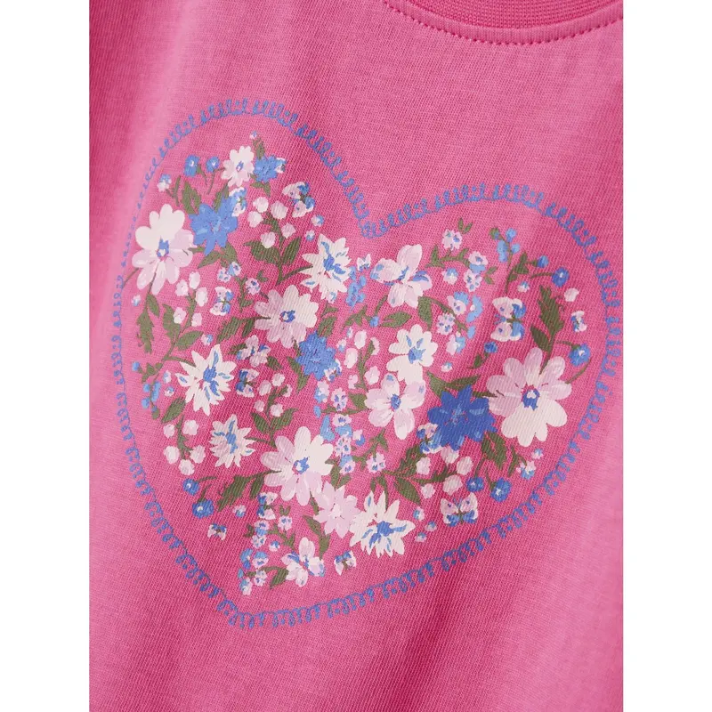 Name It Carmine Rose Heart Vigea Capsl T-Shirt 2