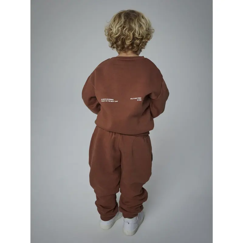 Name It Carob Brown Nmmokian Ls Rlx Swe Bru Bf 2