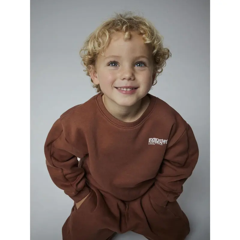 Name It Carob Brown Nmmokian Ls Rlx Swe Bru Bf 3