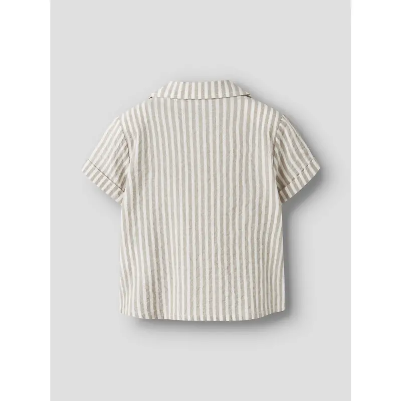 Name It Chateau Gray Cloud Dancer Nmmfedenis Ss Skjorte 3