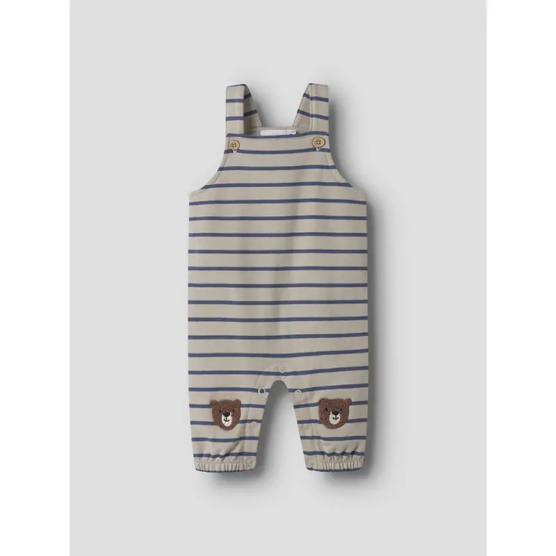 Name It Chateau Gray Nbmdaddel Sweat Overall Unb 3