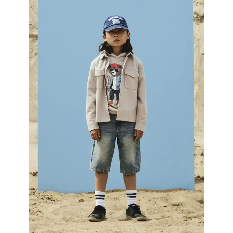 Name It Chateau Gray Nkmdobs Ls Nreg Sweat Wh Unb Box 2