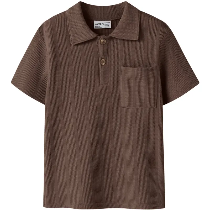 Name It Chestnut Nkmhaksi Ss Nreg Polo 1
