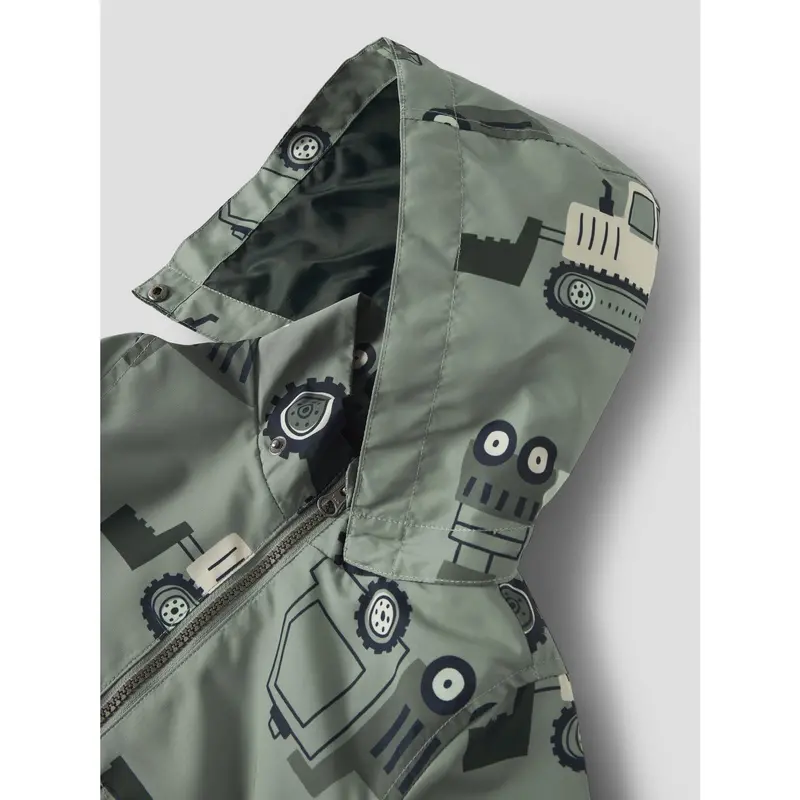 Name It Chinois Green Nmmmax Jakke Li Aop Noos 3