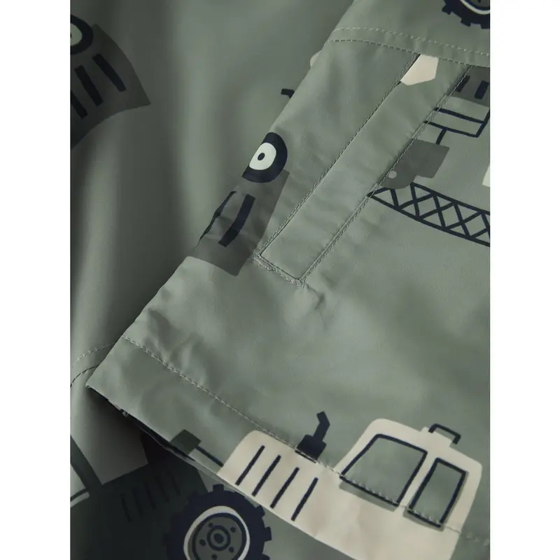 Name It Chinois Green Nmmmax Jakke Li Aop Noos 4