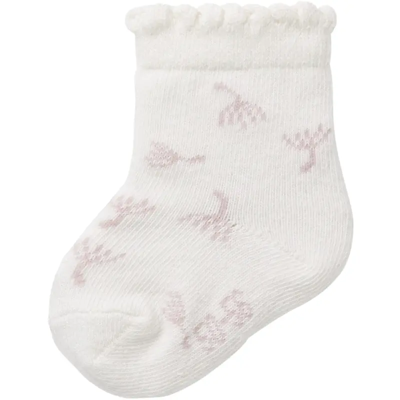 Name It Cloud Dancer Nbfkida Strømper 1