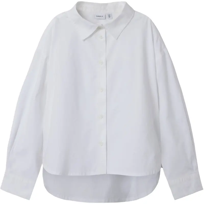 Name It Cloud Dancer Nkfniara Ls Rlx Skjorte 1