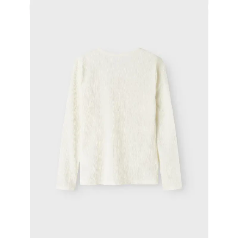 Name It Cloud Dancer Nkfodny Ls Slim Top 3