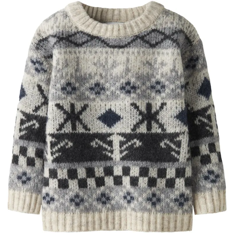 Name It Cloud Dancer Nmmoddur Ls Strik 1