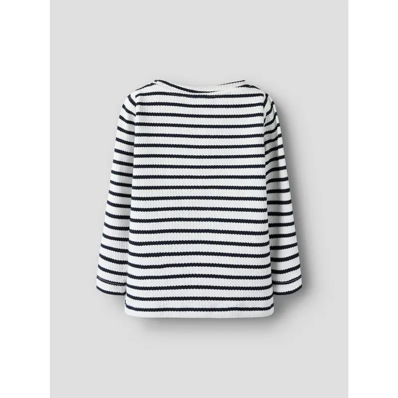 Name It Cloud Dancer Sky Captain Nmfkattie Ls Slim Top 2