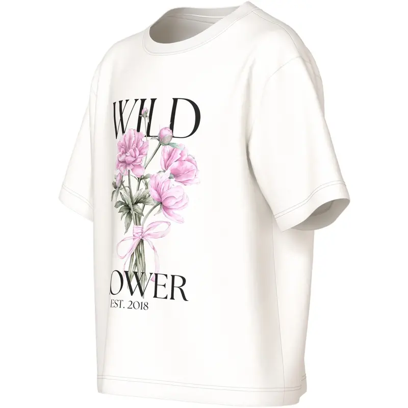 Name It Cloud Dancer Wild Flower Nkfvotea Ss Nreg Top 2