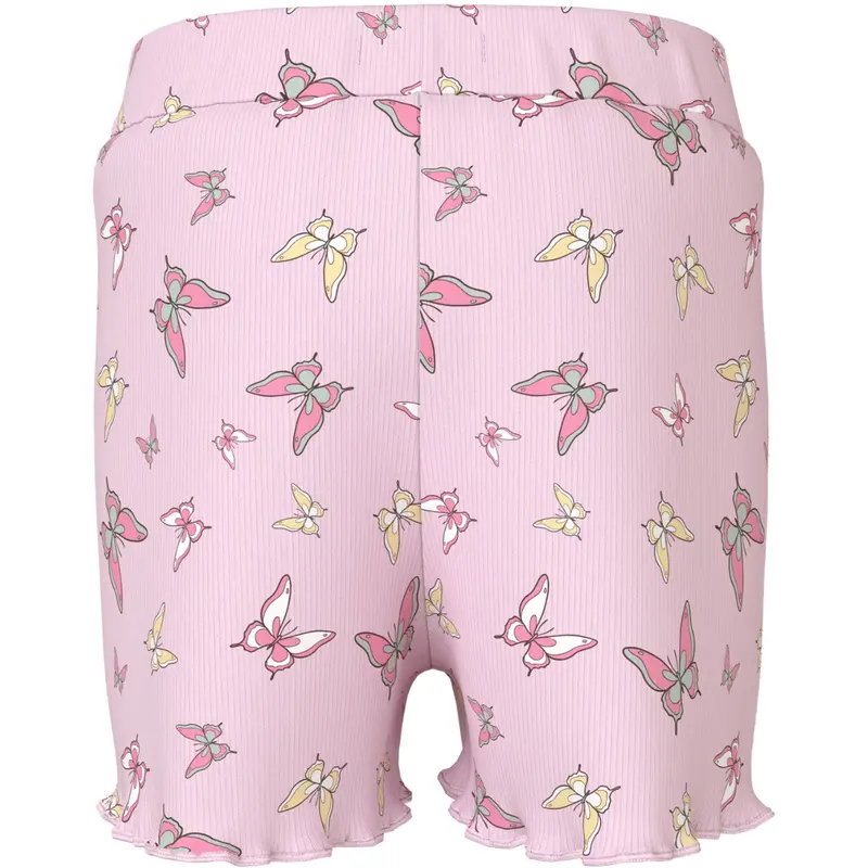 Name It Cradle Pink Butterflies Nmfvemma Aop Shorts 2