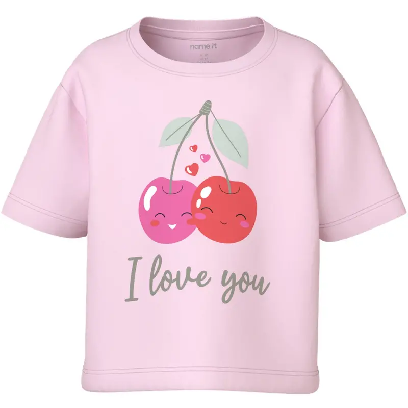 Name It Cradle Pink Cherry Love Nmfvilinse Ss Nreg Kort Top 1