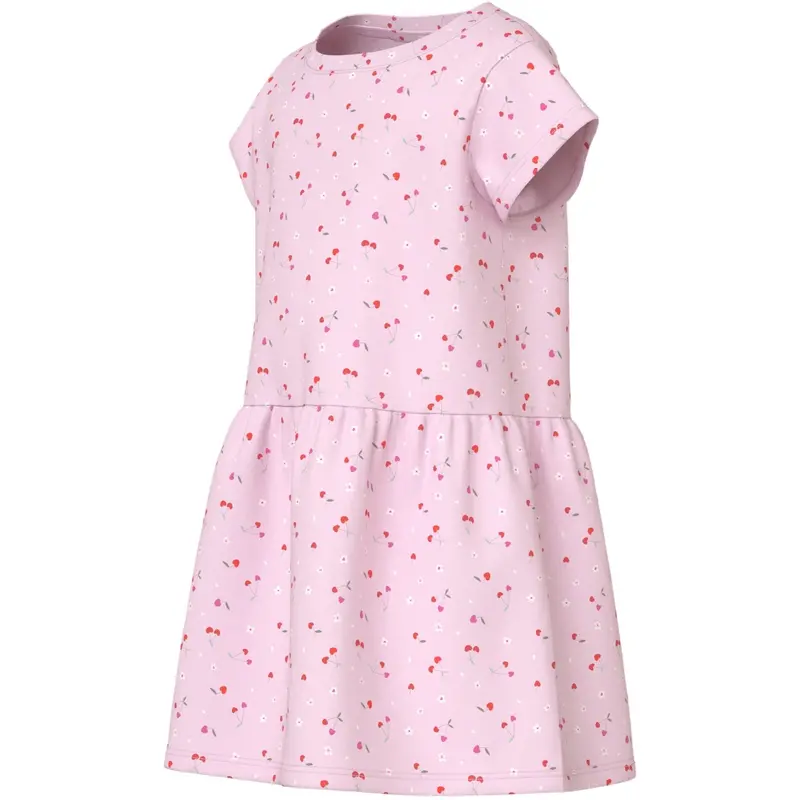 Name It Cradle Pink Heart Cherries Nmfvilinse Capsl Kjole 2