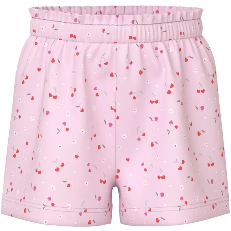 Name It Cradle Pink Heart Cherries Nmfvilinse Shorts 1