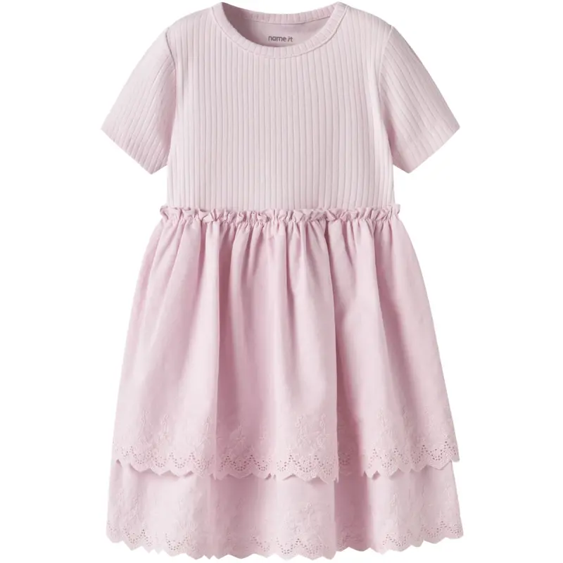 Name It Cradle Pink Nmfhavelle Ss Kjole 1