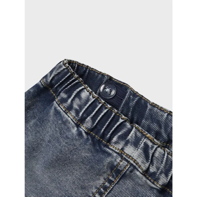 Name It Dark Blue Denim Nbmben Baggy Cargo Jeans 2727-Yb Noos 2