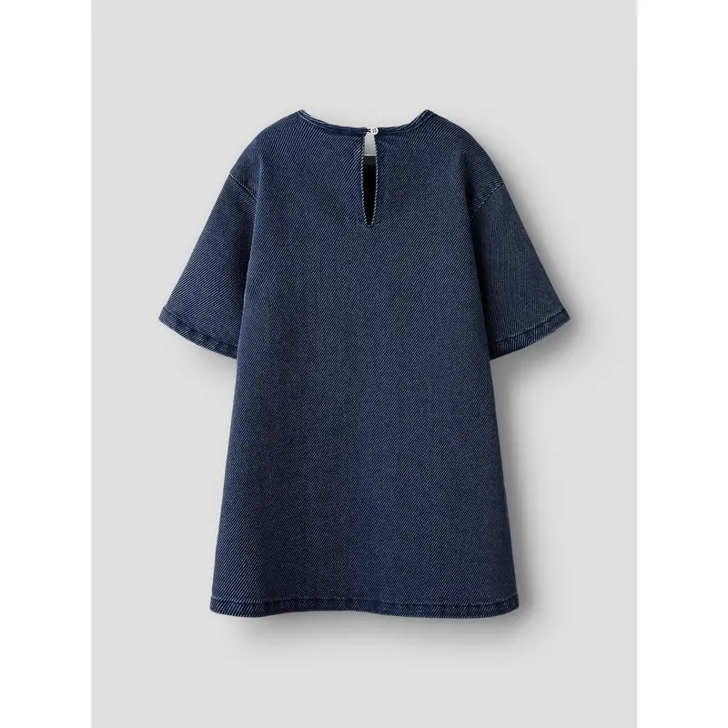 Name It Dark Blue Denim Nkfsof Dnm Kjole 4041-Vr L 3