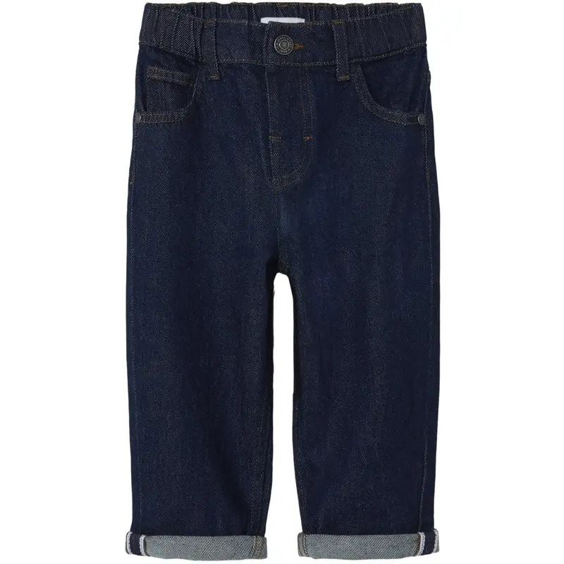 Name It Dark Blue Denim Unwashed Nmmben Tapered Jeans 2140-Rm J 1