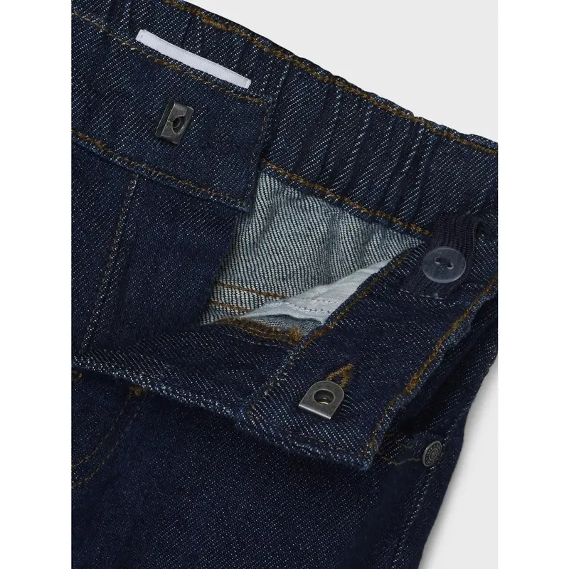 Name It Dark Blue Denim Unwashed Nmmben Tapered Jeans 2140-Rm J 3