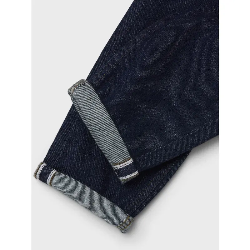 Name It Dark Blue Denim Unwashed Nmmben Tapered Jeans 2140-Rm J 4