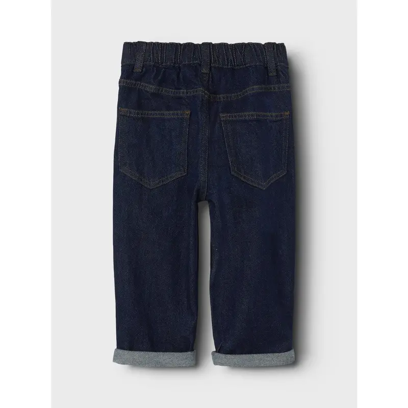 Name It Dark Blue Denim Unwashed Nmmben Tapered Jeans 2140-Rm J 5