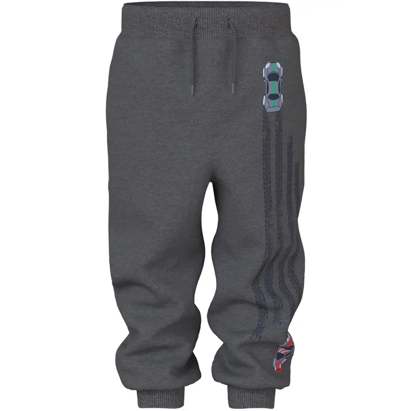 Name It Dark Grey Melange Cars Nmmvoltinus Nreg Swe Bukser Bru 1