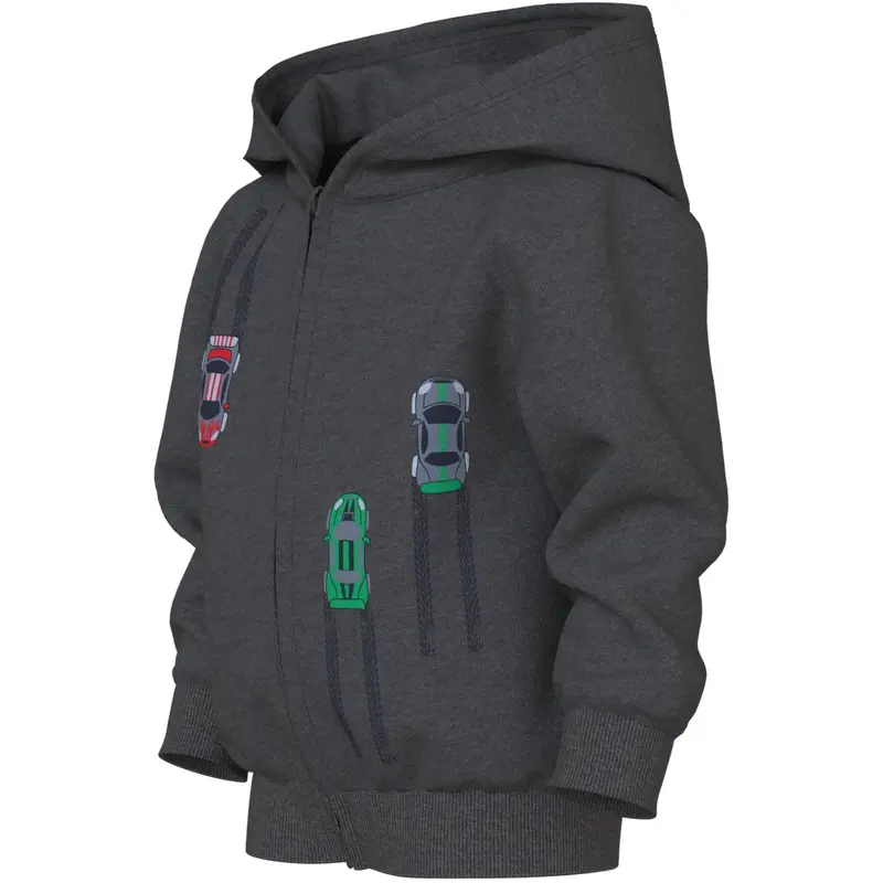 Name It Dark Grey Melange Cars Nmmvoltinus Nreg Sweat Card Wh Bru 2